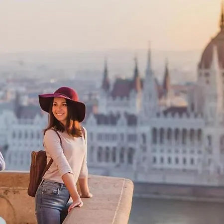 Danube & Buda Castle Views Steps From Parliament
